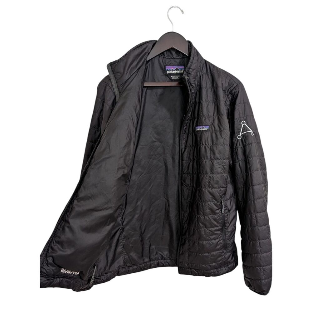 Patagonia Men's Nano Puff Jacket - AppLovin Corporate Promo Size M in Black - Picture 4 of 9